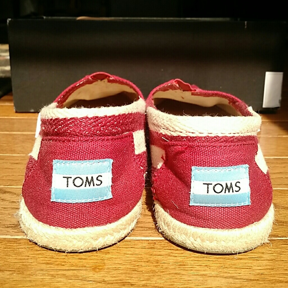 TOMS Red Shoes
